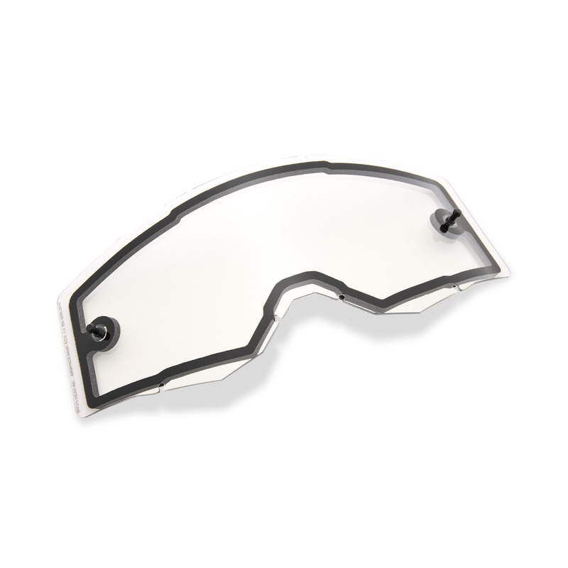 SZYBA DO GOGLI FOX MX24 AIRSPACE/MAIN DUAL PANE LENS CLEAR