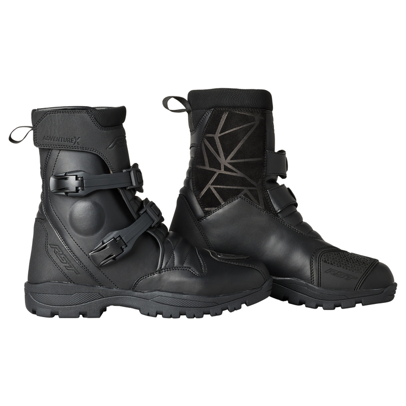 BUTY MOTOCYKLOWE RST ADVENTURE-X MID WATERPROOF BLACK