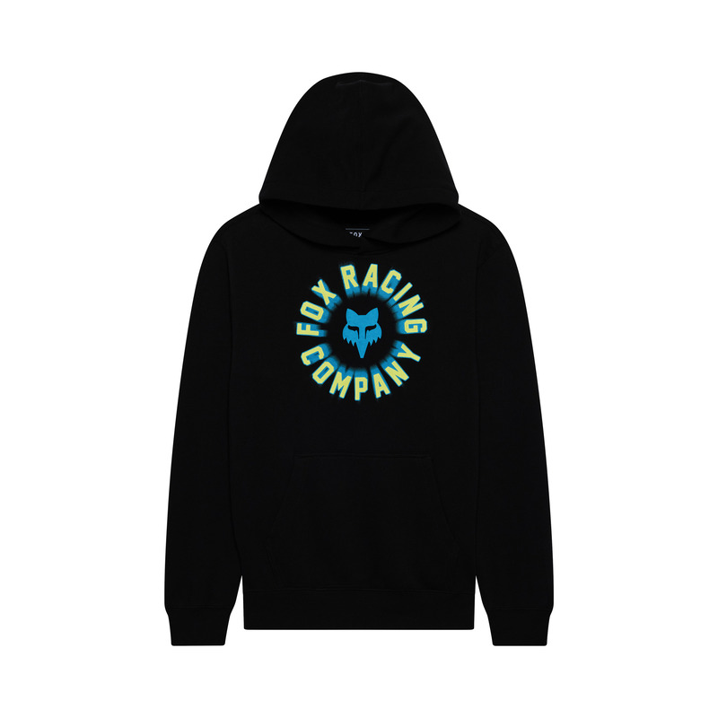 BLUZA Z KAPTUREM JUNIOR FOX BEAM FLEECE PO BLACK