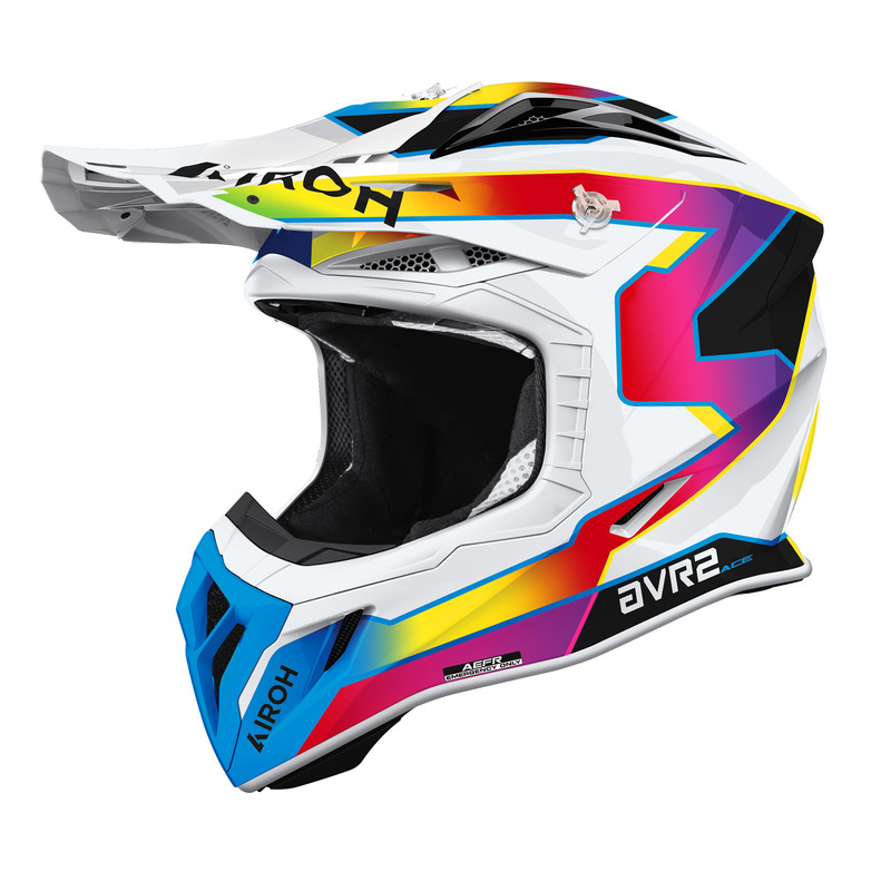 KASK MOTOCYKLOWY AIROH AVIATOR ACE 2 SUNRISE GLOSS