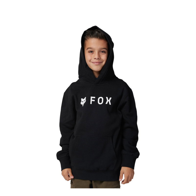 BLUZA Z KAPTUREM JUNIOR FOX ABSOLUTE BLACK