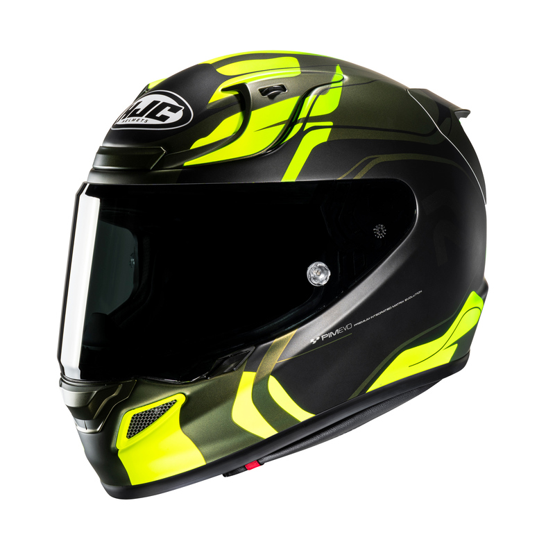 KASK HJC RPHA12 LAWIN YELLOW/BLACK