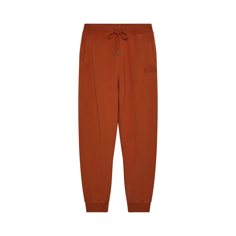 SPODNIE FOX WORDMARK FLEECE JOGGER COGNAC