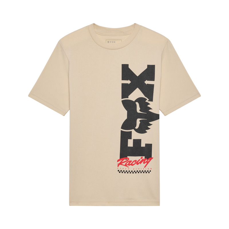 T-SHIRT JUNIOR FOX CHECKER TAN