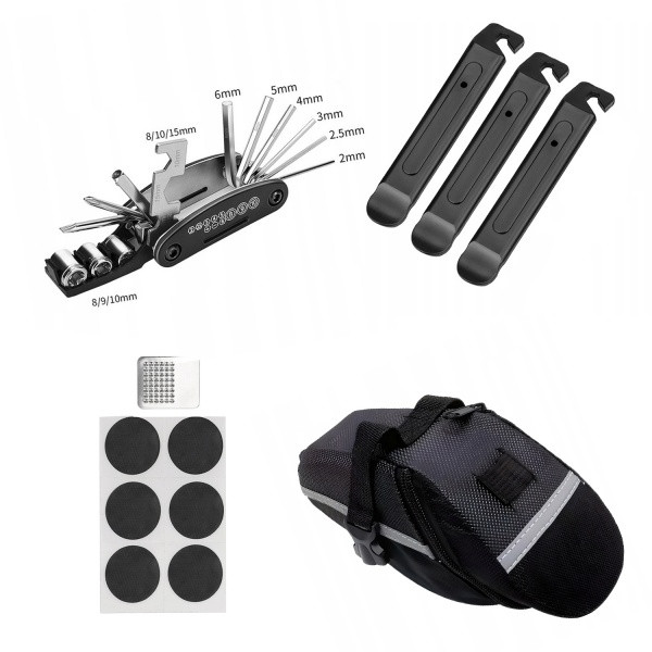 ROXAR TECH Sakwa, niezbędnik zestaw narzędziowy ROXAR, łatki, łyżki + torba