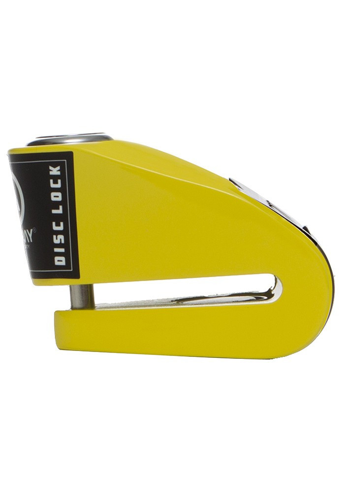 AUVRAY blokada na tarczę z alarmem B-LOCK 06 - żółto-czarna, średnica bolca 6mm