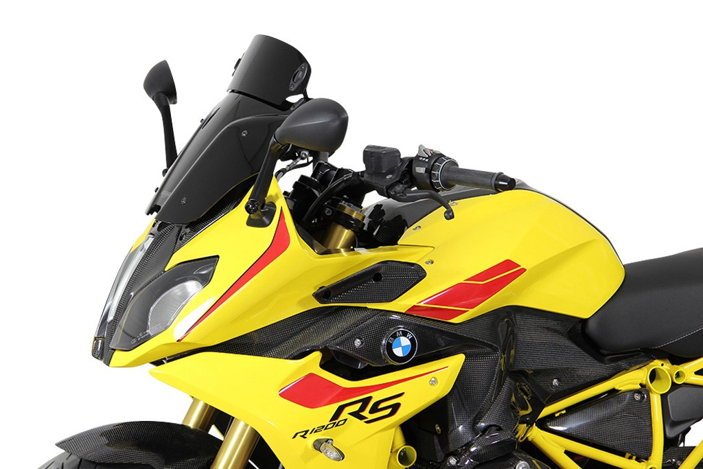 Szyba motocyklowa MRA BMW R 1200 RS R12WR 2015-, forma MXC, przyciemniana