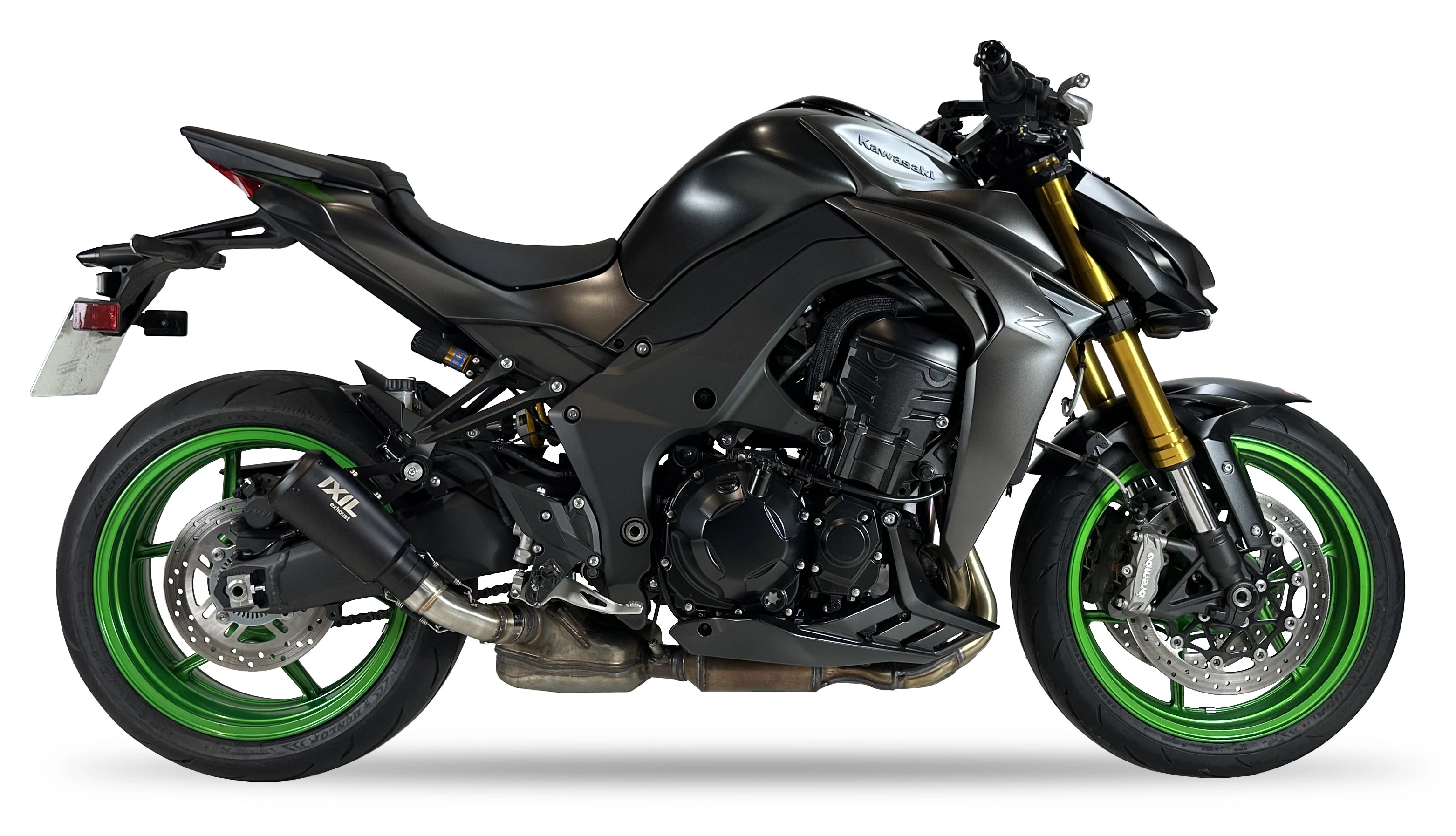 IXIL Tłumik KAWASAKI Z 1100 / SE 2026 (ZRT10G) typ RB SLIP ON - RACE XTREM BLACK (Homologacja)