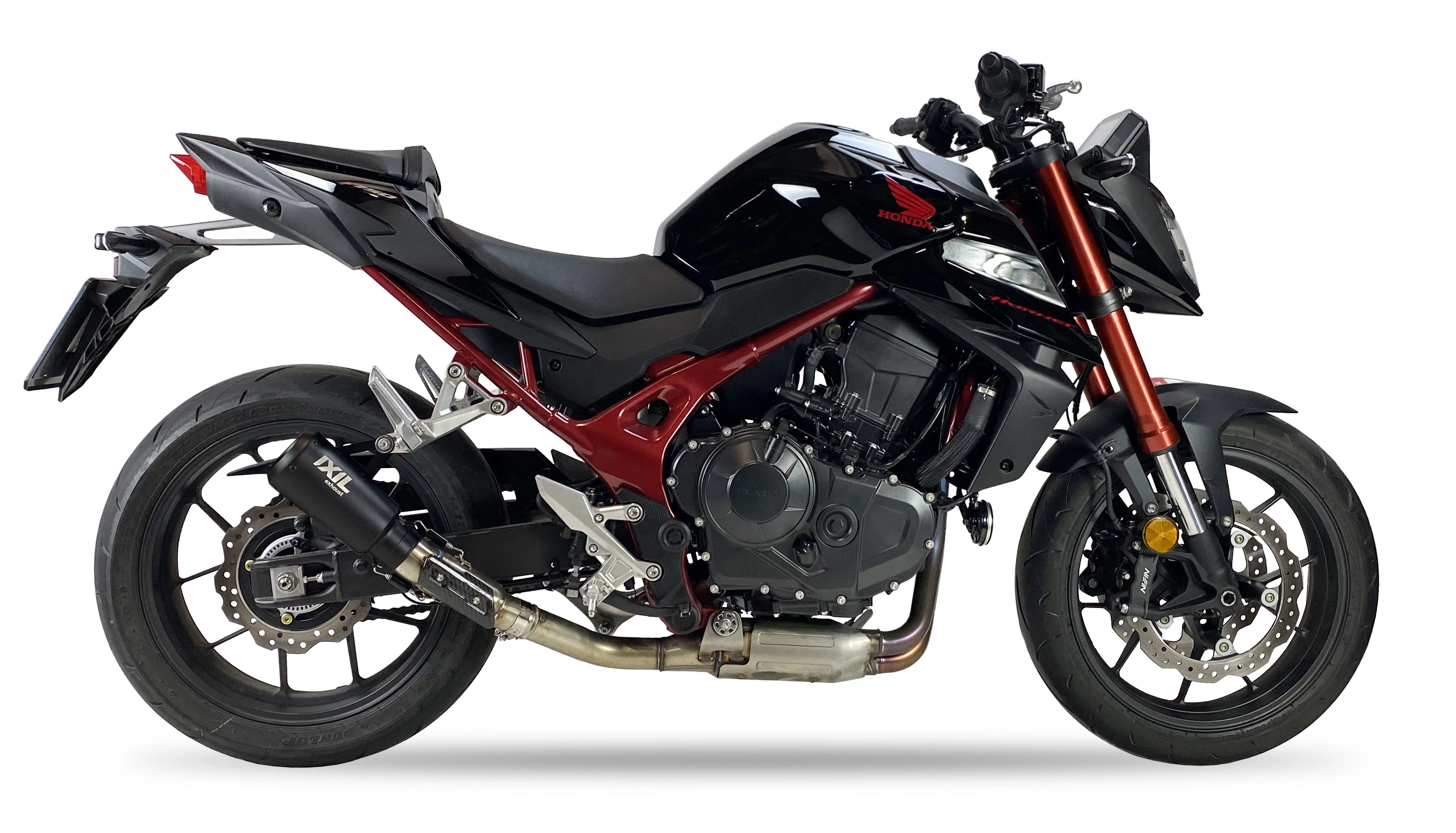 IXIL Tłumik HONDA CB 750 HORNET 2025 (RH24) typ RB SLIP ON - RACE XTREM BLACK (Homologacja)