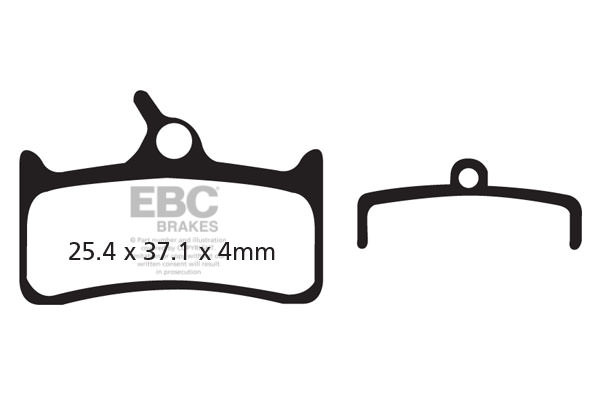 CFA310 - Klocki hamulcowe rowerowe (organiczne) EBC Brakes