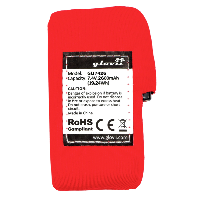 GLOVII Akumulator Li-Ion 2600 mAh do ogrzewanej bluzy i spodni, 8,4 V