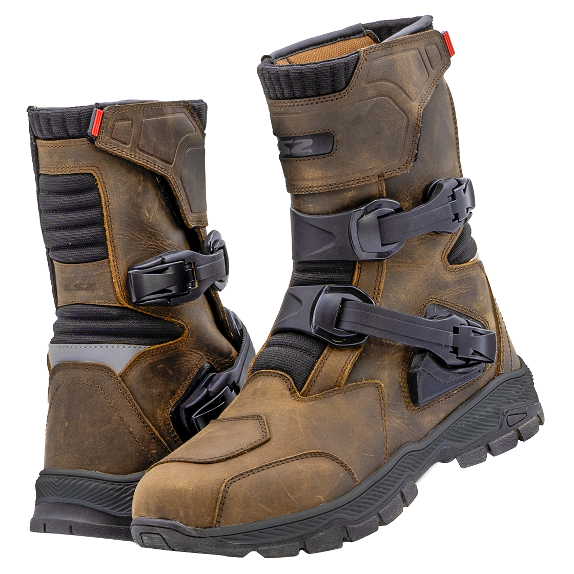 BUTY LS2 ADVENTURE MAN WP BROWN