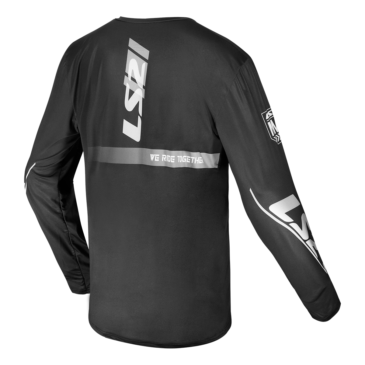 BLUZA LS2 GRAVEL BLACK DARK GREY